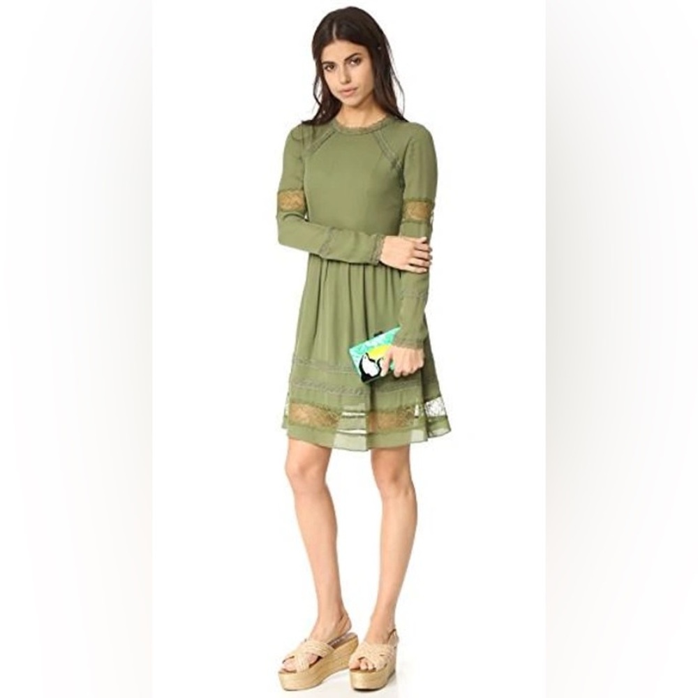 Edie Parker Kelly Green Toucan Jean Clutch - Picture 5 of 5